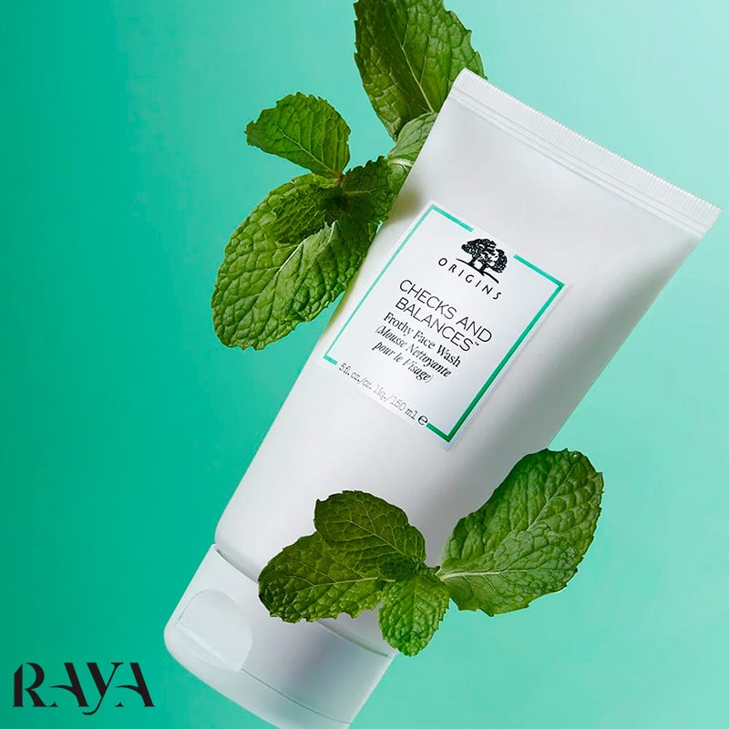 شوینده صورت چک اند بالانس اوریجینز حجم 15 , 50 , 150 میل Origins Checks And Balances Frothy Face Wash 